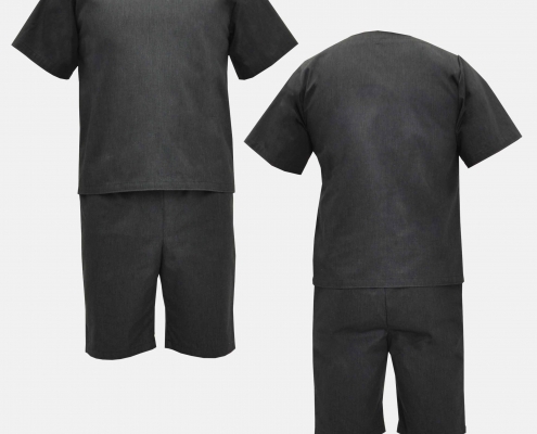 AS Broek, korte pijp. AS Top, korte mouw
