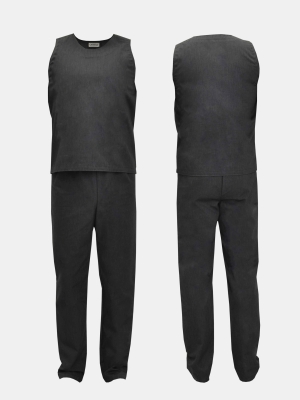 AS Broek, lange pijp. AS Top, mouwloos